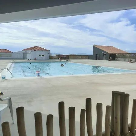 Antigua - T2 4 Pers - Le Barcares- Acces Wifi Belle Terrasse Mae-2244